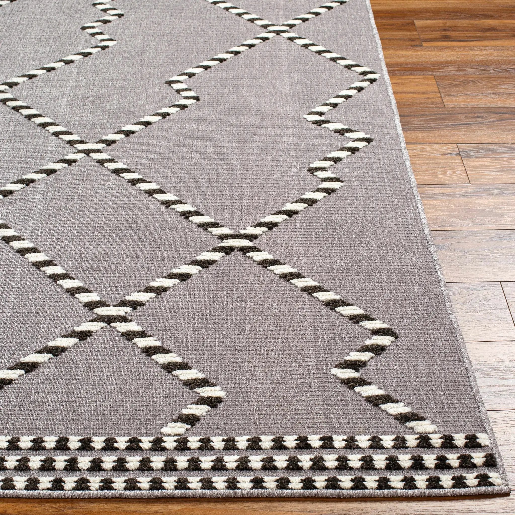 Rolf Textured Washable Rug - Clearance by Boutique Rugs