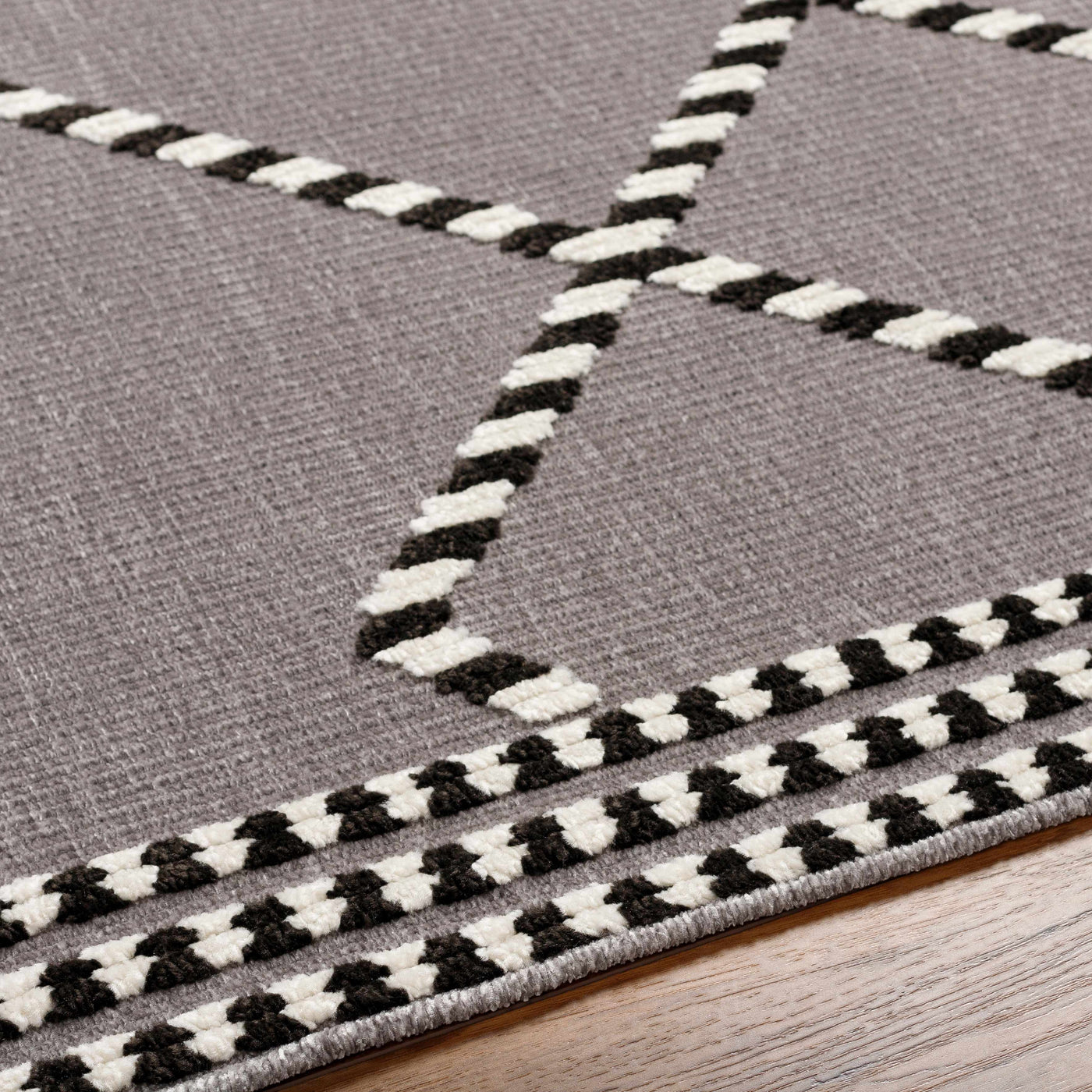 Rolf Textured Washable Rug - Clearance by Boutique Rugs