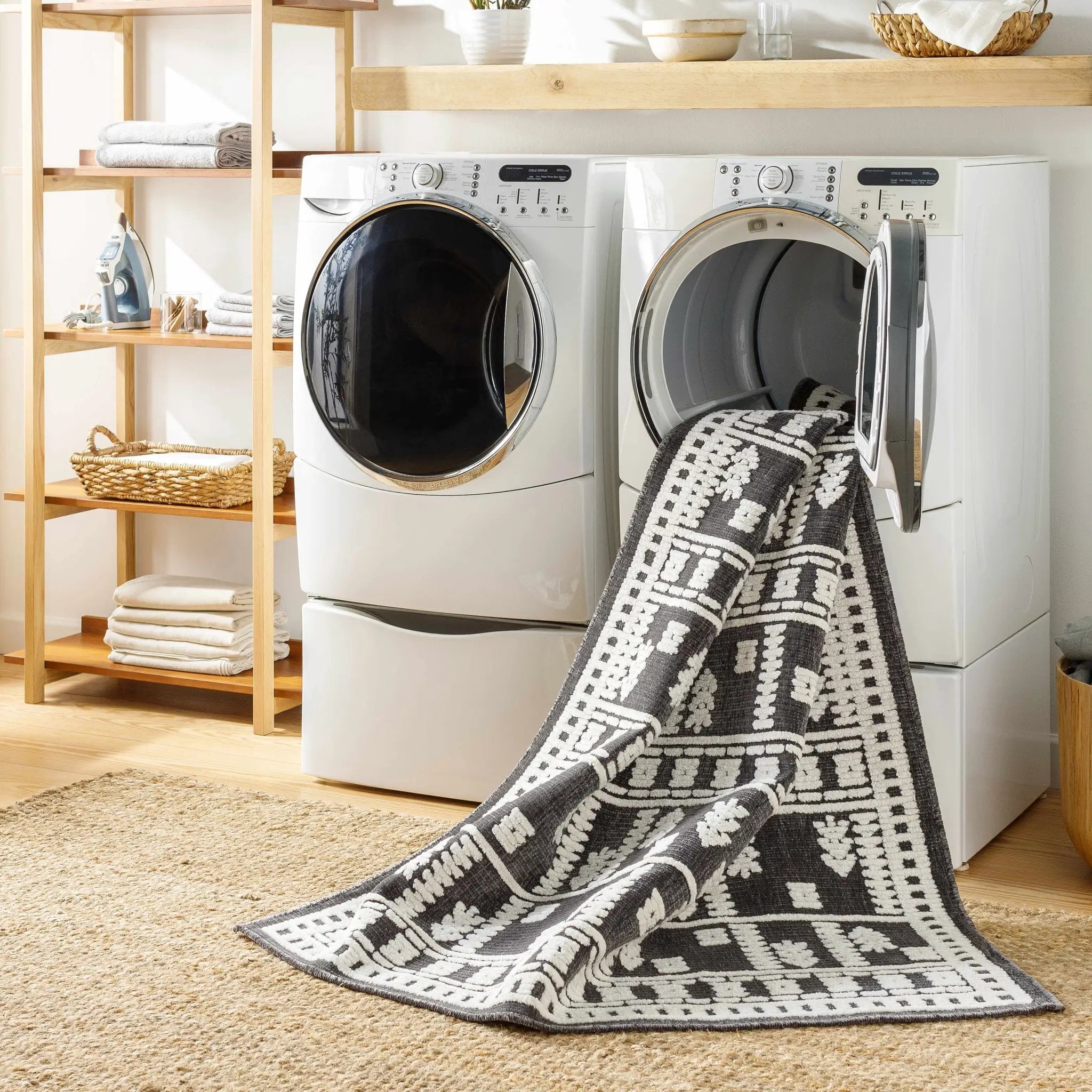 Yama Washable Area Rug - Clearance by Boutique Rugs