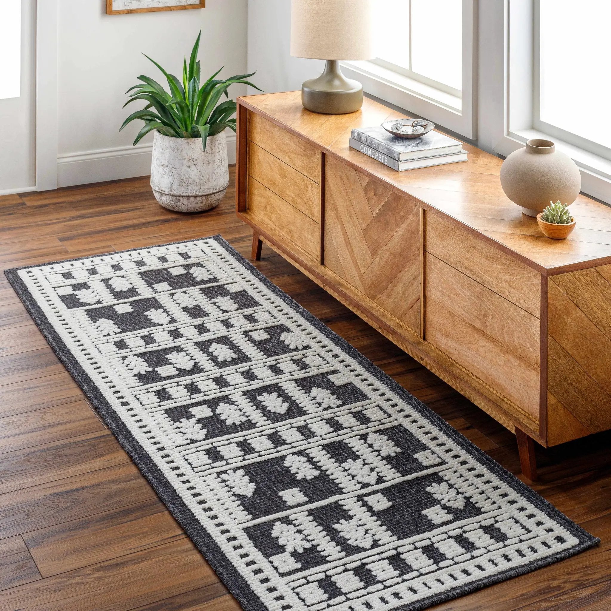 Yama Washable Area Rug - Clearance by Boutique Rugs
