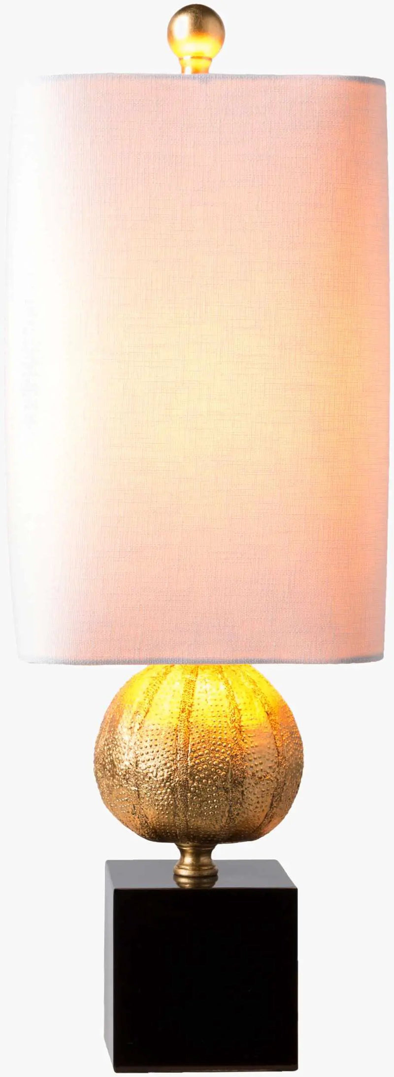 Watsonville Gold & Blac Resin Table Lamp by Boutique Rugs