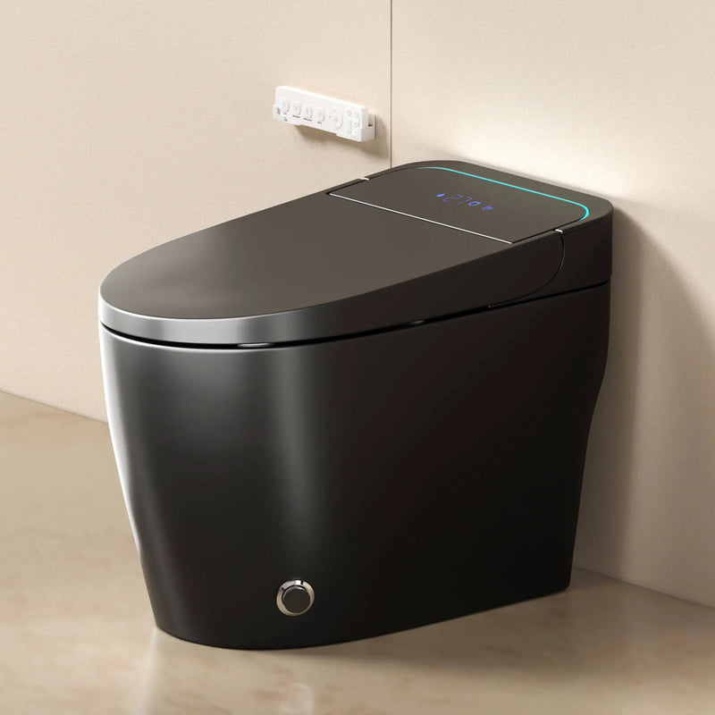 Nuvia Smart One-Piece Bidet Toilet With Auto Open/Close Seat And Dryer (SAK86135) by SAKSBY WHOLESALE