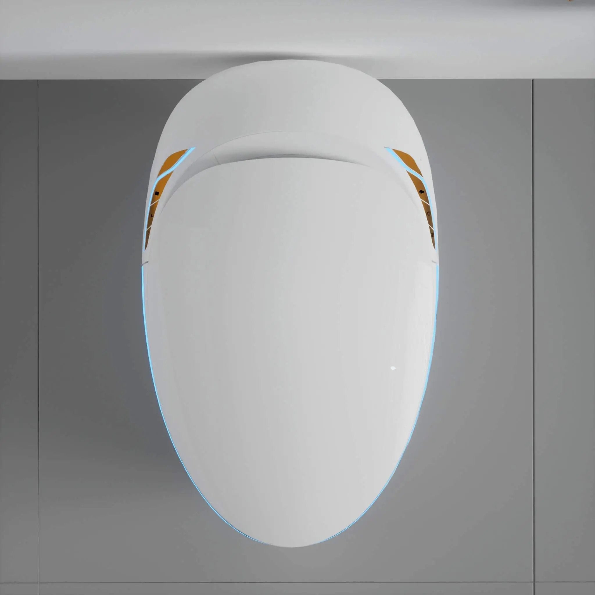 Nuvia Smart One-Piece Toilet With Bidet, Foot Sensor, LED Display And Dryer (SAK80112) by SAKSBY WHOLESALE
