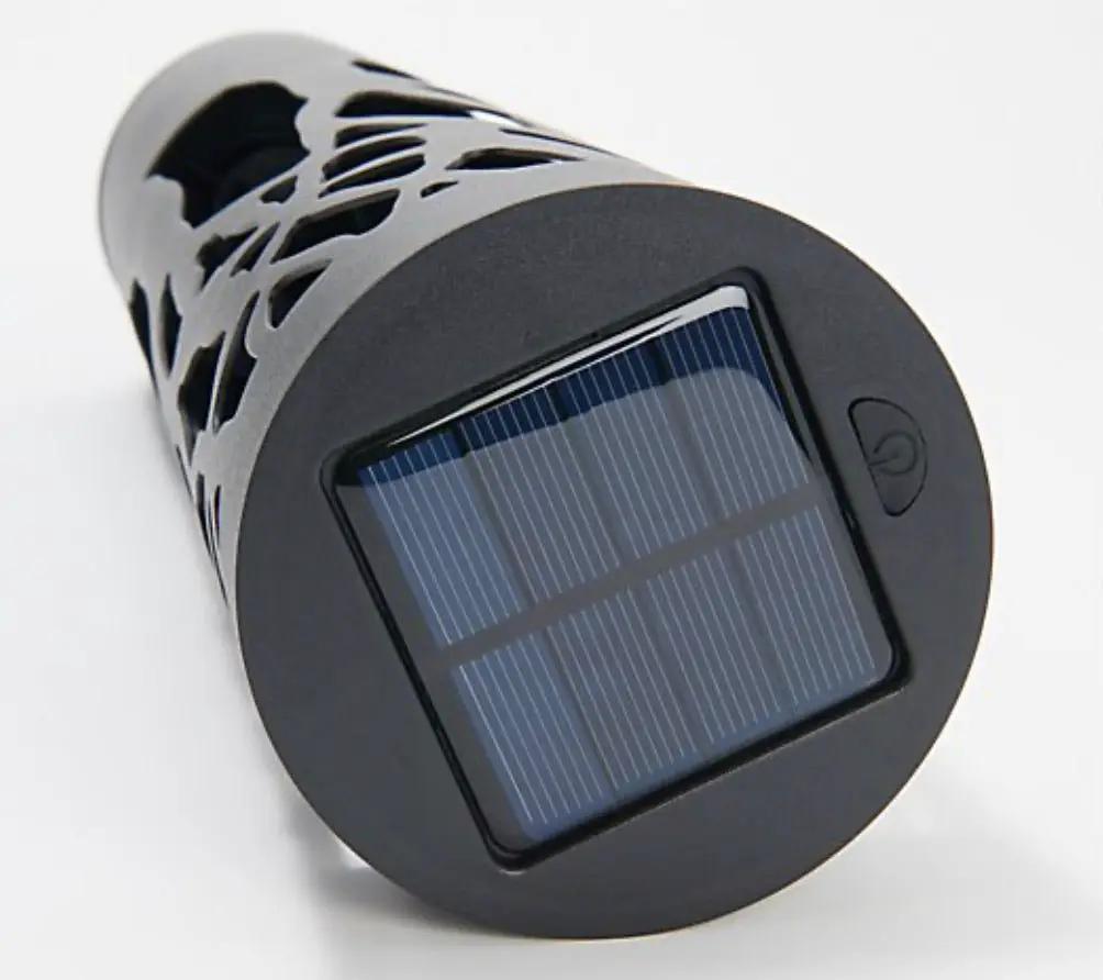 SmartYard 12-Lumen Solar Bollard Light with Tree Design LED 2-Pack by Outdoor Solar Outlet