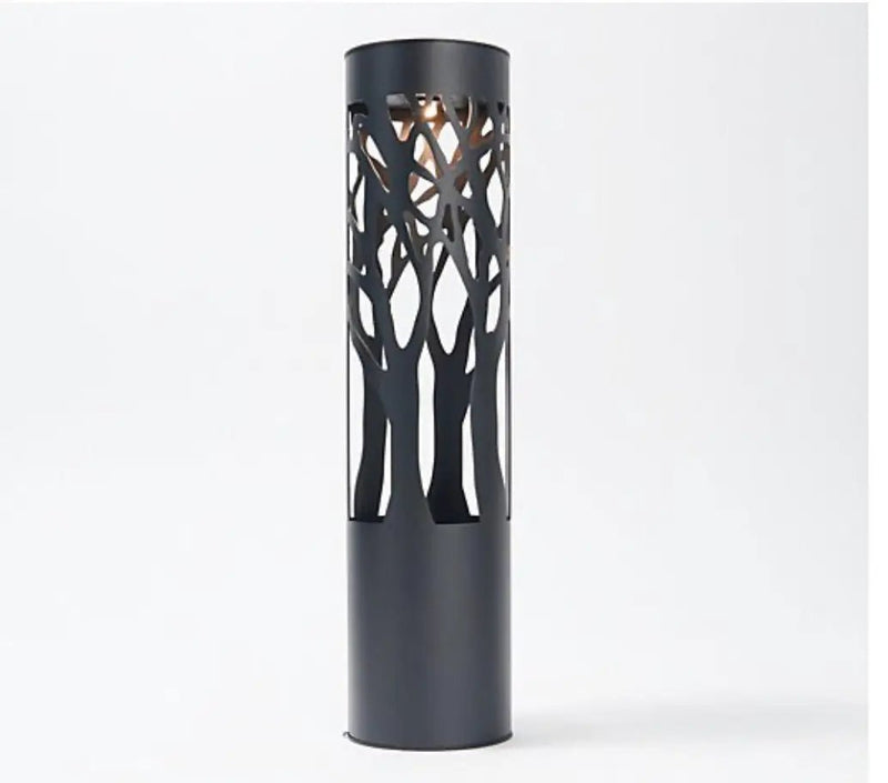 SmartYard 12-Lumen Solar Bollard Light with Tree Design LED 2-Pack by Outdoor Solar Outlet