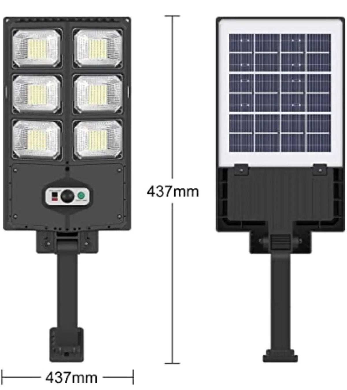 SmartYard 150W Solar Lights, 3 Modes Led Solar Wall Light Motion Sensor with Remote Control, 8000LM by Outdoor Solar Outlet