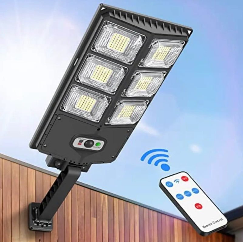 SmartYard 150W Solar Lights, 3 Modes Led Solar Wall Light Motion Sensor with Remote Control, 8000LM by Outdoor Solar Outlet