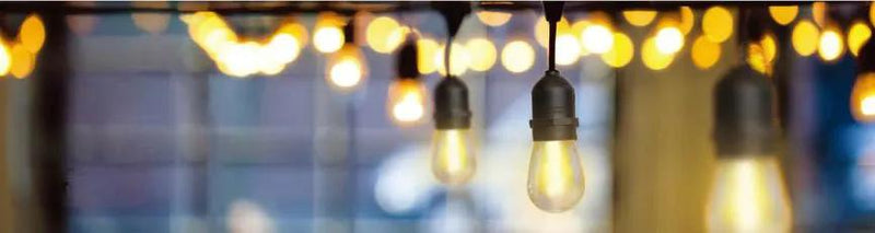 SmartYard 24 Ft. Waterproof LED String Light, 12 bulbs Plug-In by Outdoor Solar Outlet