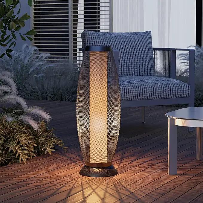 SmartYard 28’ Outdoor Solar Floor Lamp with 2 Lighting Modes by Outdoor Solar Outlet