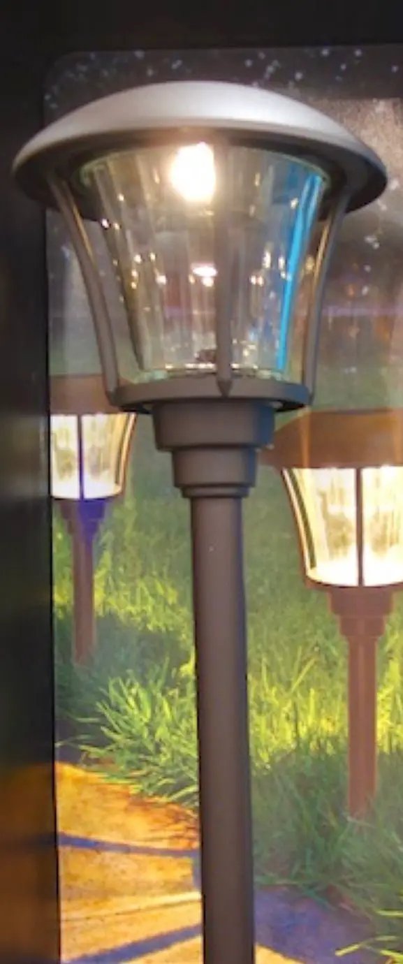 SmartYard 8 Pack LED Pathway Solar Lights, 15 Lumen, Model 10192 Oil Rubbed Bronze Aluminum and Glass by Outdoor Solar Outlet