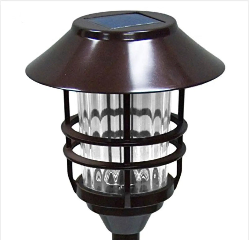 SmartYard Grill Solar LED Pathway Lights - Oil-rubbed Bronze 8 Pack-10 Lumen by Outdoor Solar Outlet