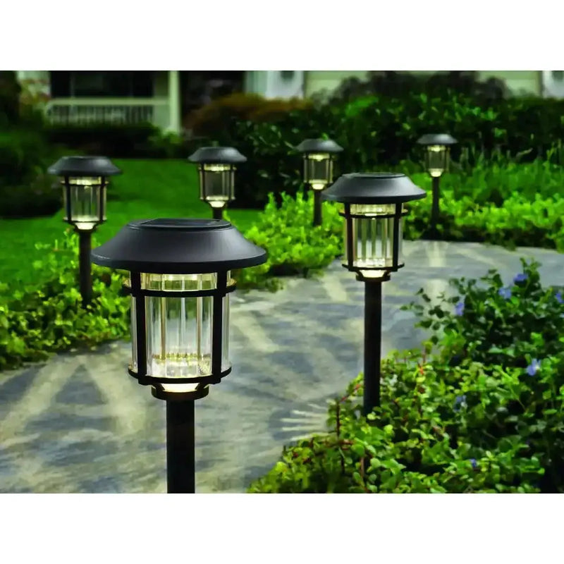 SmartYard High End Solar Bronze LED Path Light 10 Lumens (4-Pack) by Outdoor Solar Outlet