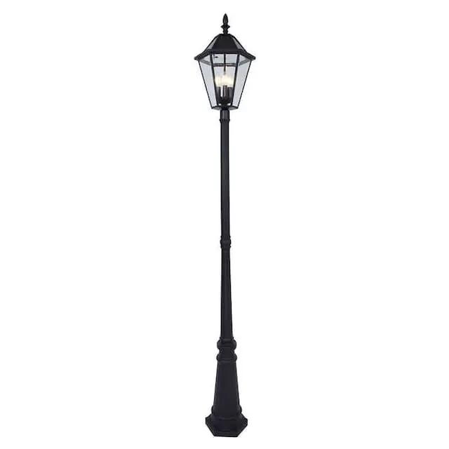 SmartYard Outdoor Solar LED Lamp Post 300 Lumen 90 Inch Tall by Outdoor Solar Outlet