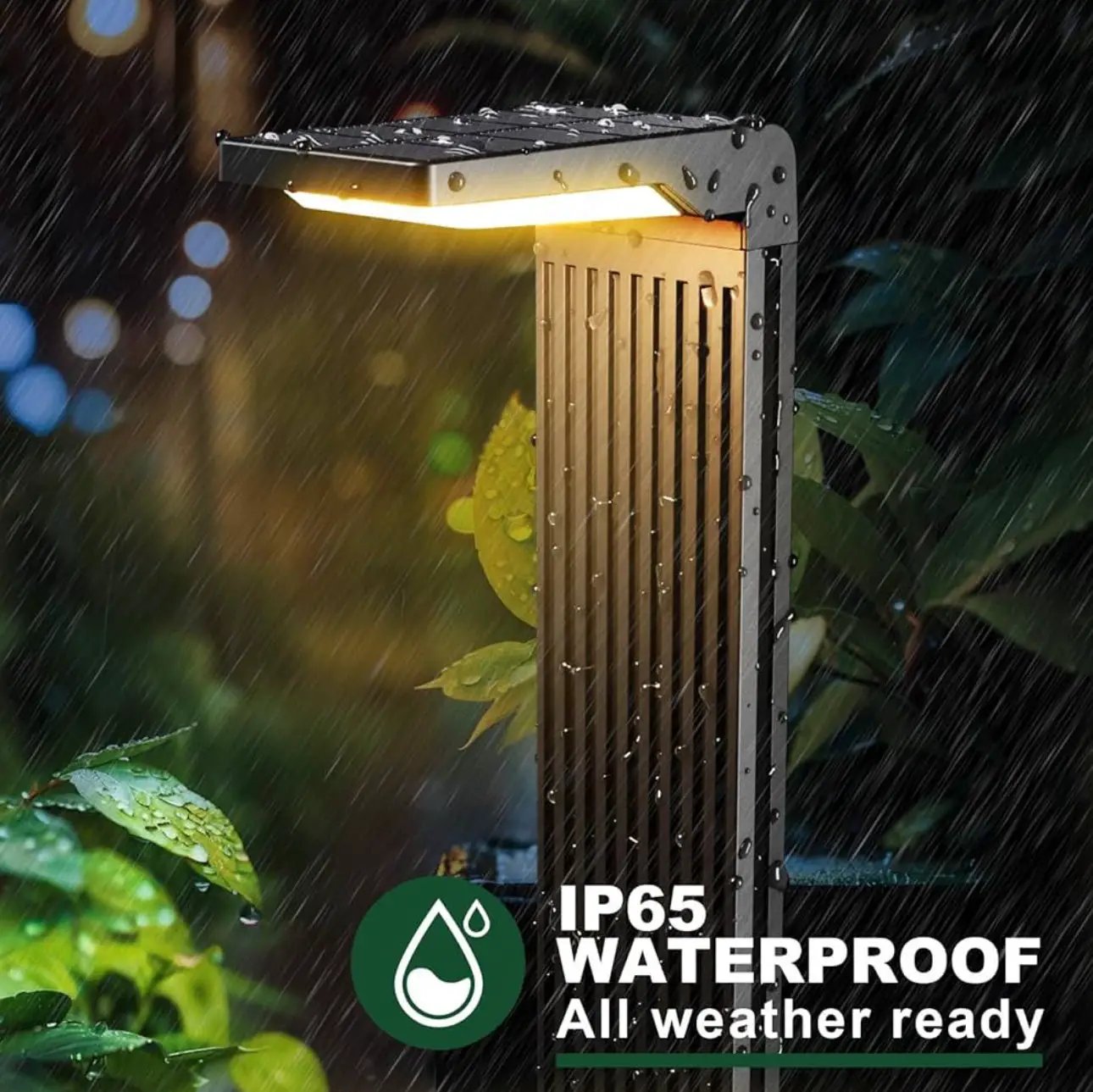 SmartYard Pathway Solar Walkway Light Super Bright 200 Lumen ,Warm & Cool-4 Pack by Outdoor Solar Outlet