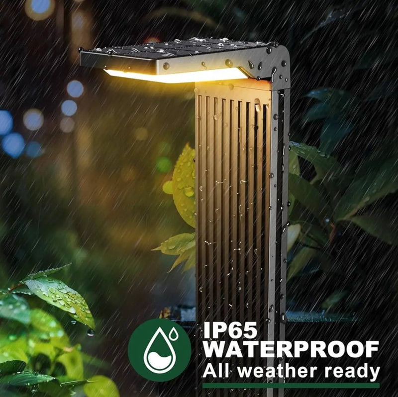 SmartYard Pathway Solar Walkway Light Super Bright 200 Lumen ,Warm & Cool-4 Pack by Outdoor Solar Outlet