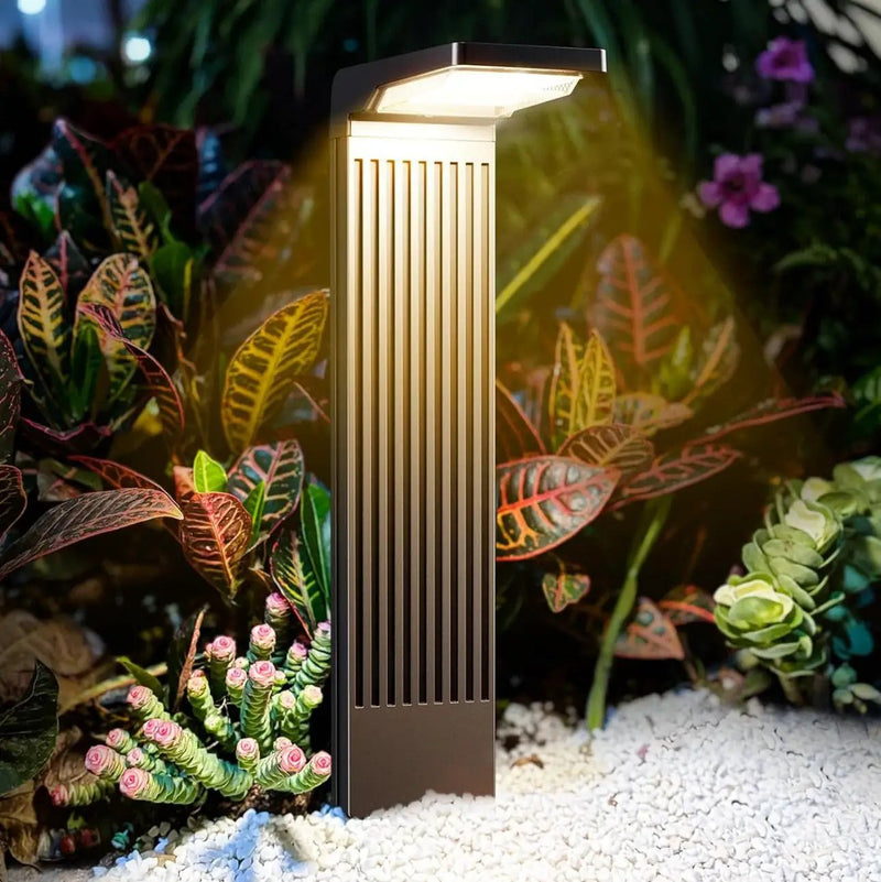 SmartYard Pathway Solar Walkway Light Super Bright 200 Lumen ,Warm & Cool-4 Pack by Outdoor Solar Outlet