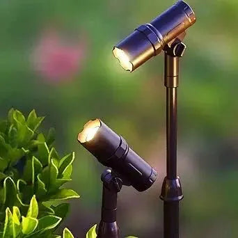 SmartYard Smart Focus 100/65 Lumen Spot Light with Remote Solar Panel, 2-pack by Outdoor Solar Outlet