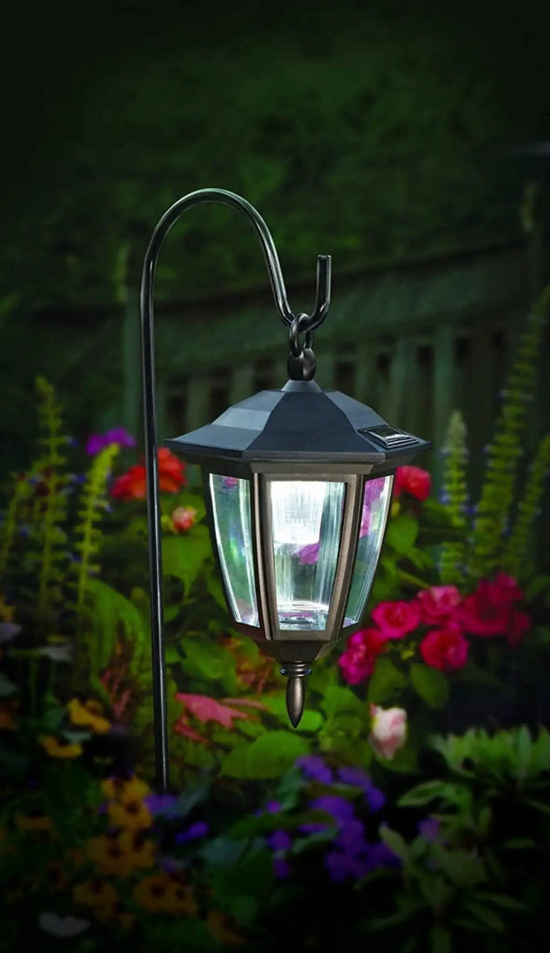 SmartYard Solar Hanging Lights Dual Use Shepherd Hook Lights Outdoor, 4 Pack by Outdoor Solar Outlet
