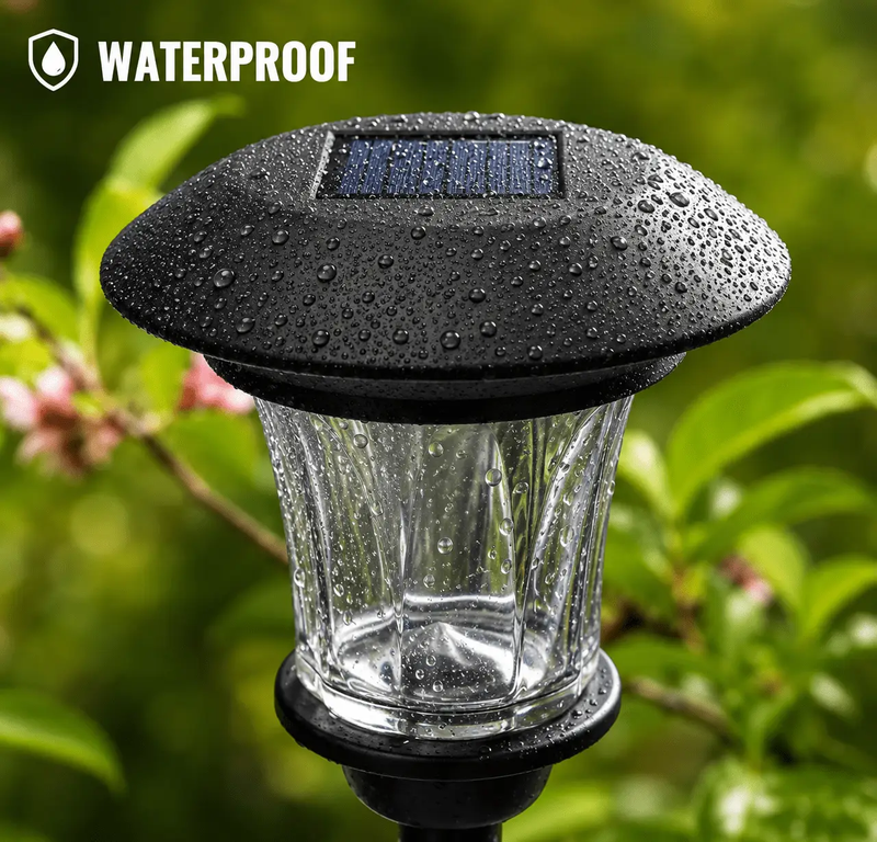 SmartYard Solar LED Large Outdoor Pathway Lights - 8 Pack- Oil Rubbed Bronze by Outdoor Solar Outlet
