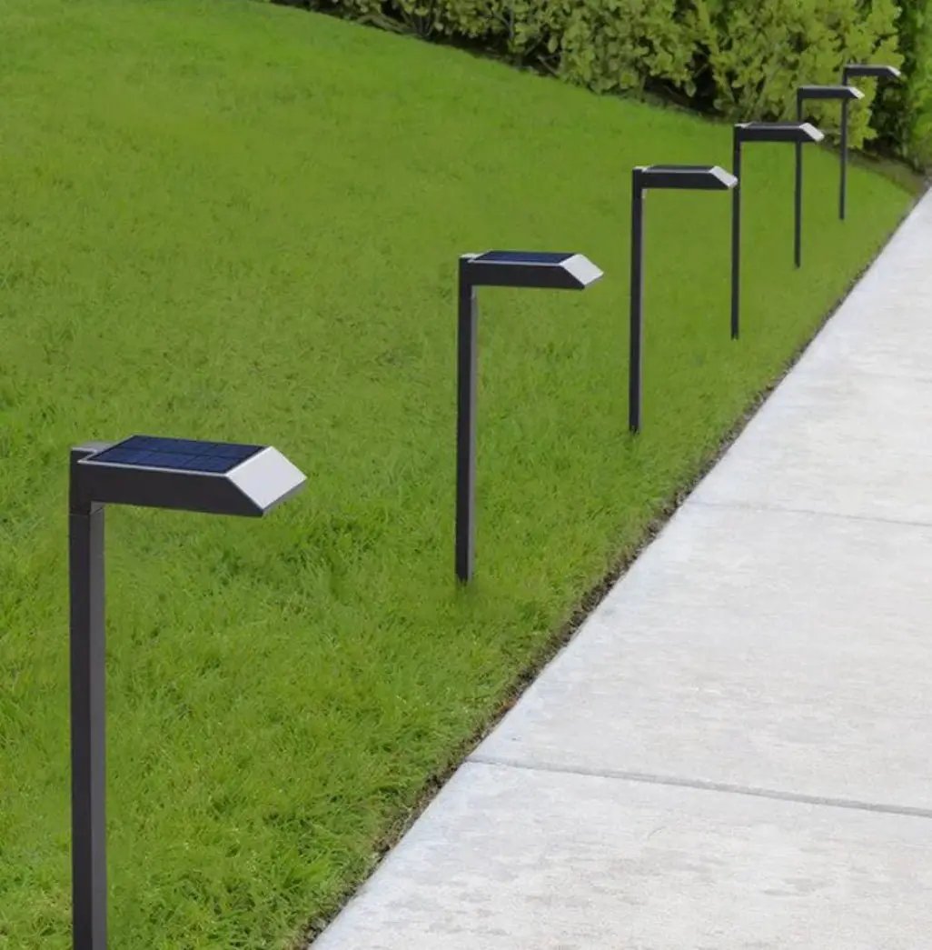 SmartYard Solar LED Pathway Lights 30 Lumen Modern Down Light , 6-Pack by Outdoor Solar Outlet