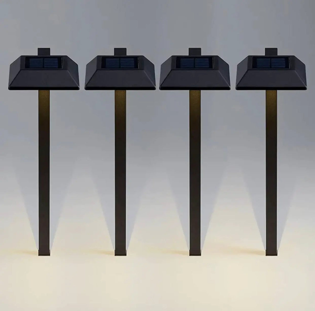 SmartYard Solar LED Pathway Lights 30 Lumen Modern Down Light , 6-Pack by Outdoor Solar Outlet