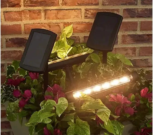 SmartYard Solar Light Bar Set of 2 65 Lumen With Remote Panel by Outdoor Solar Outlet