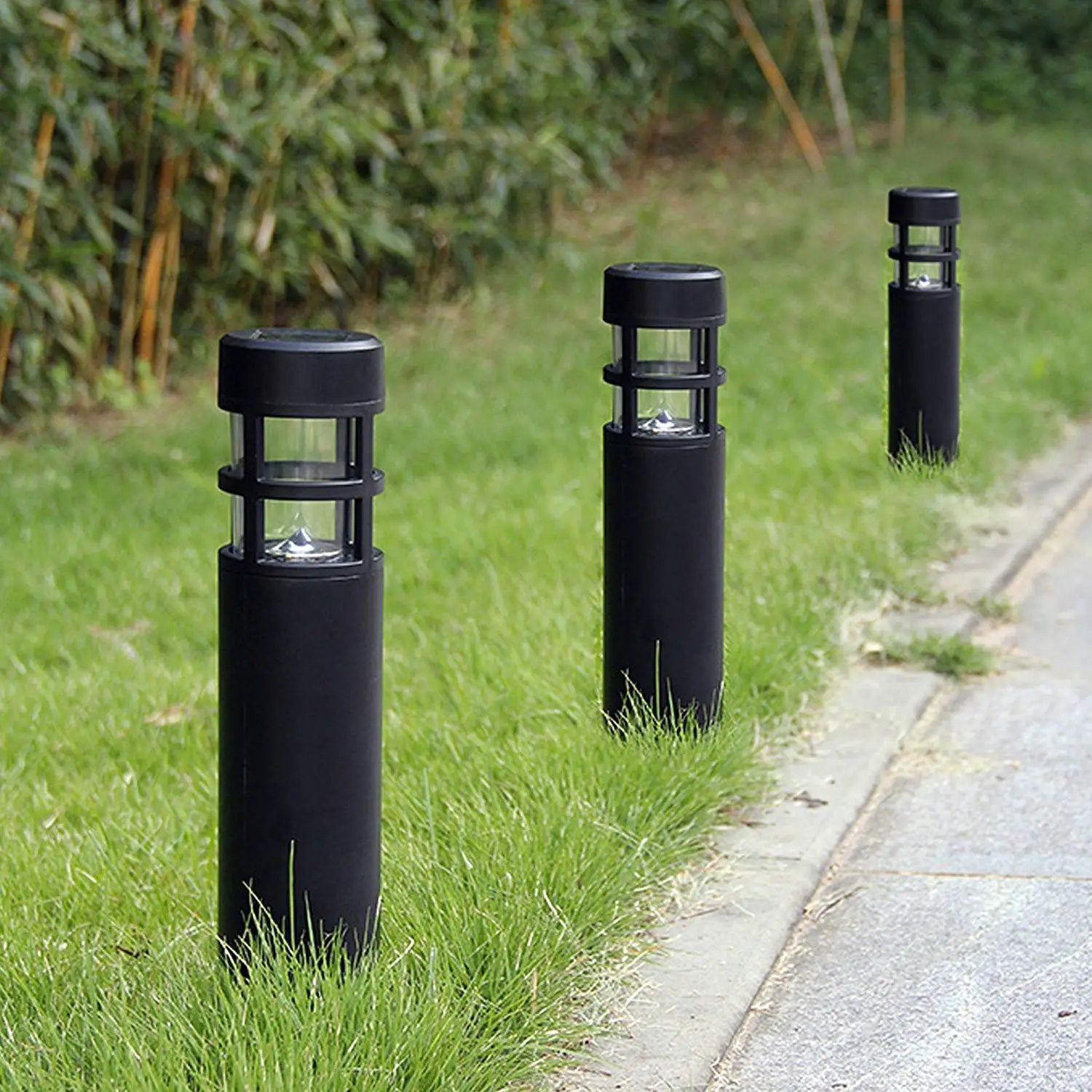 SmartYard Solar Pathway Lights, 6 Pack Solar Outdoor Lights Up to 14 Hrs Warm White & RGB by Outdoor Solar Outlet