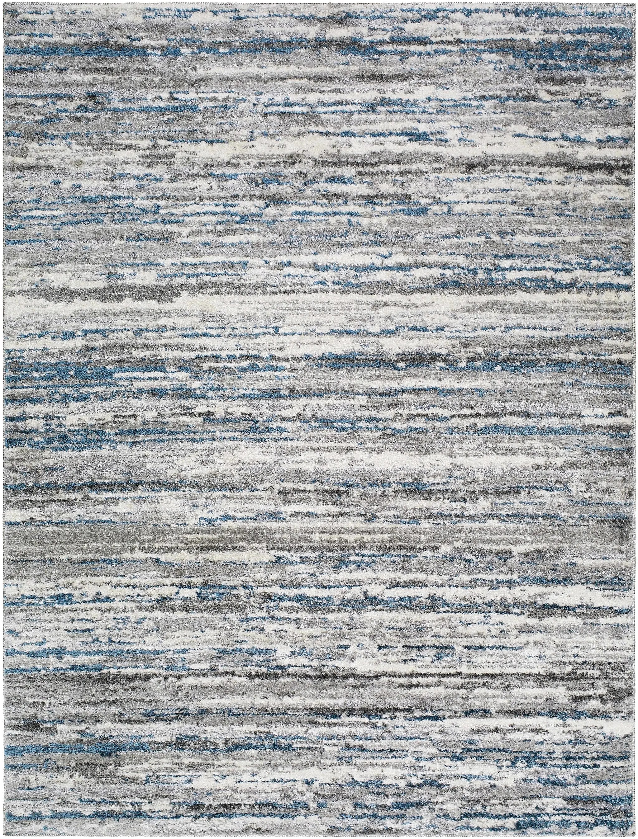 Skule Gray & Blue Area Rug by Boutique Rugs