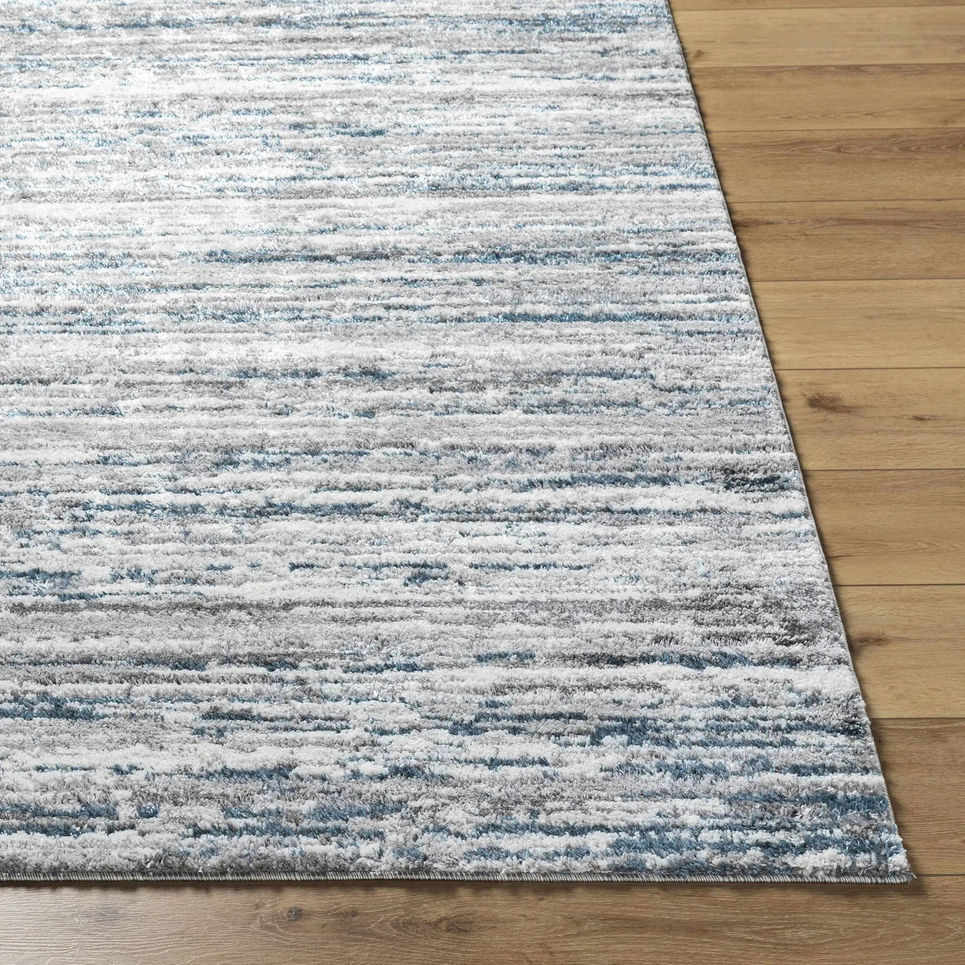 Skule Gray & Blue Area Rug by Boutique Rugs