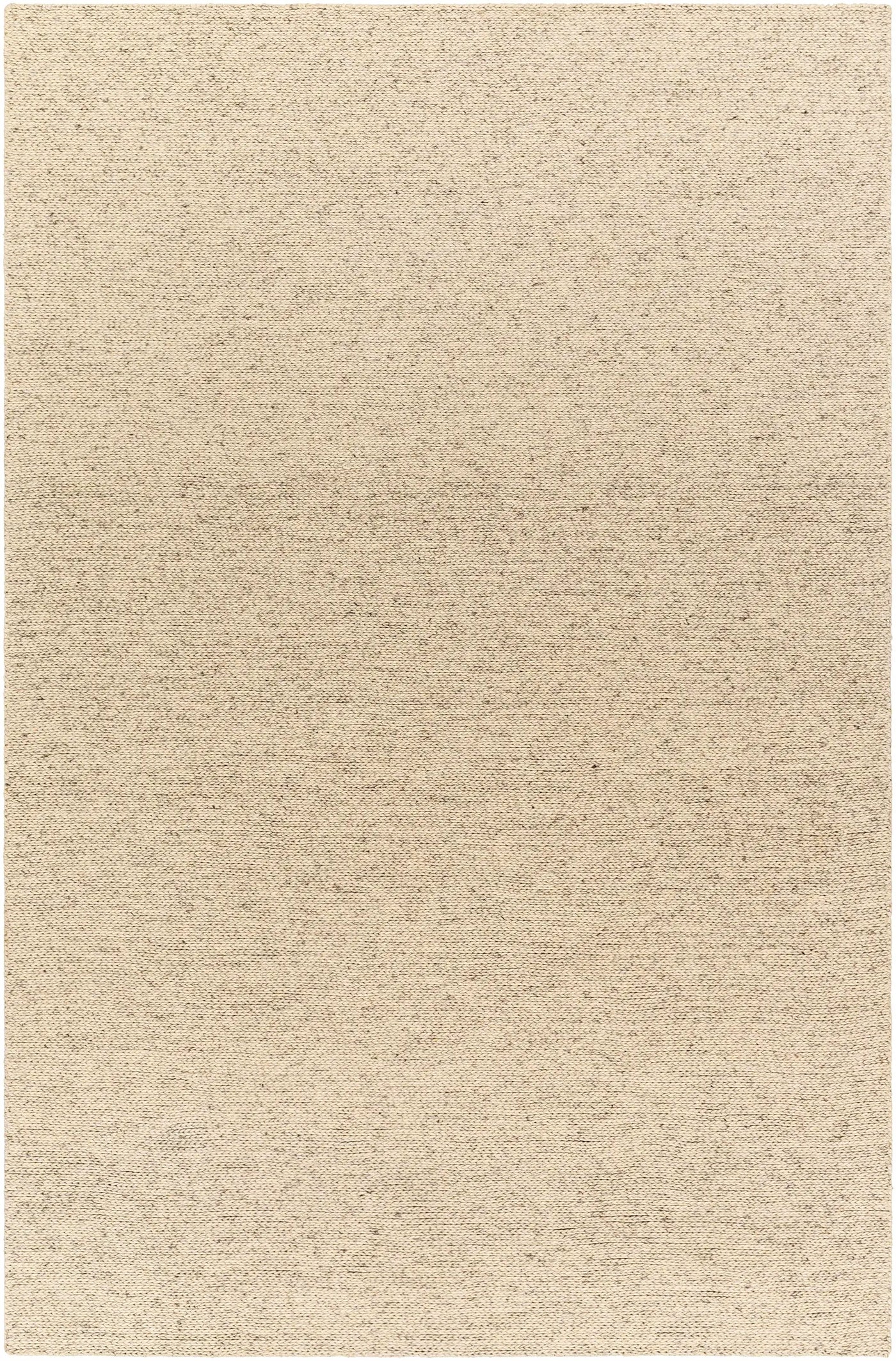 Alyra Beige Solid Area Rug - Clearance by Boutique Rugs
