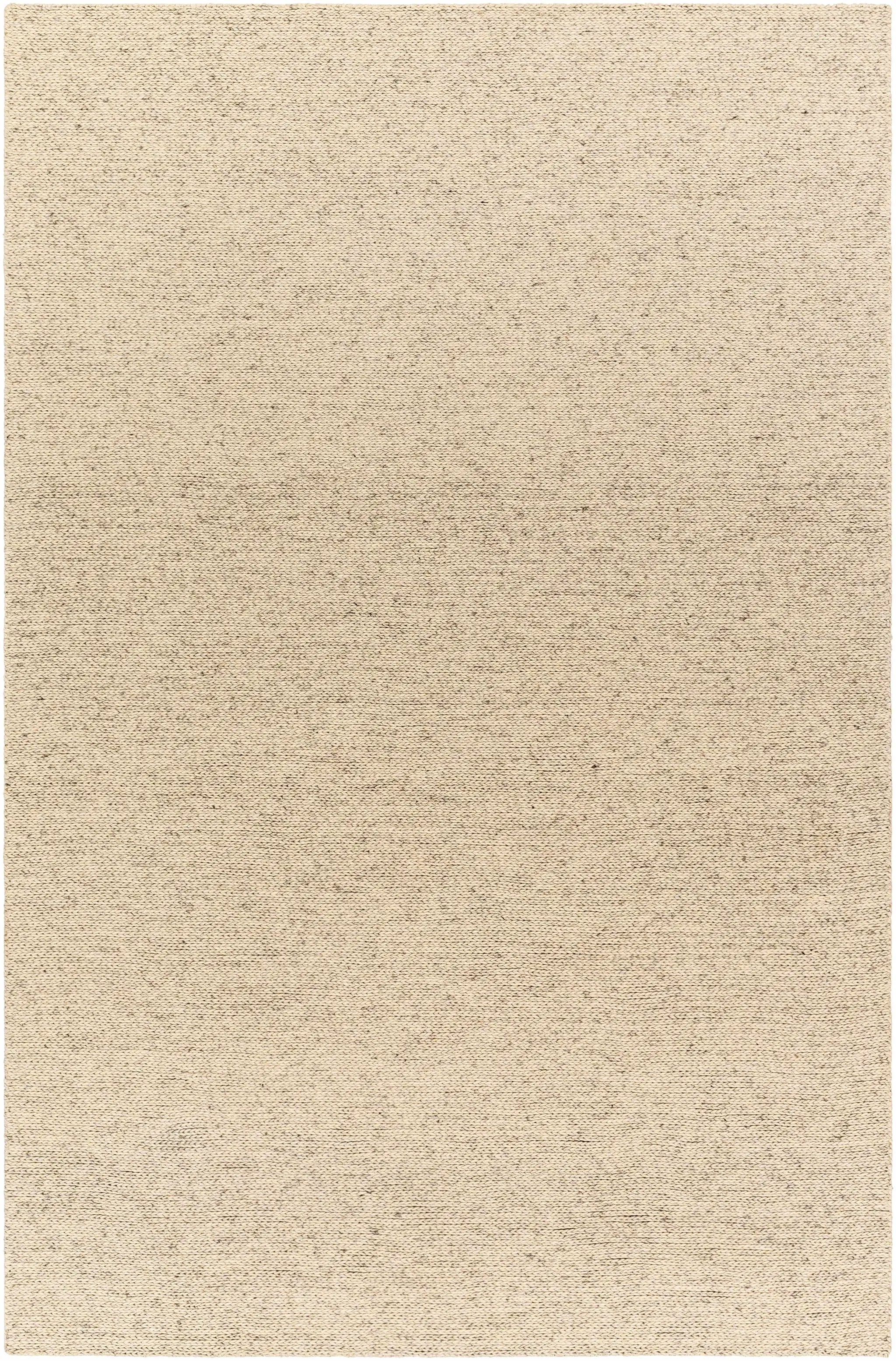 Alyra Beige Solid Area Rug - Clearance by Boutique Rugs