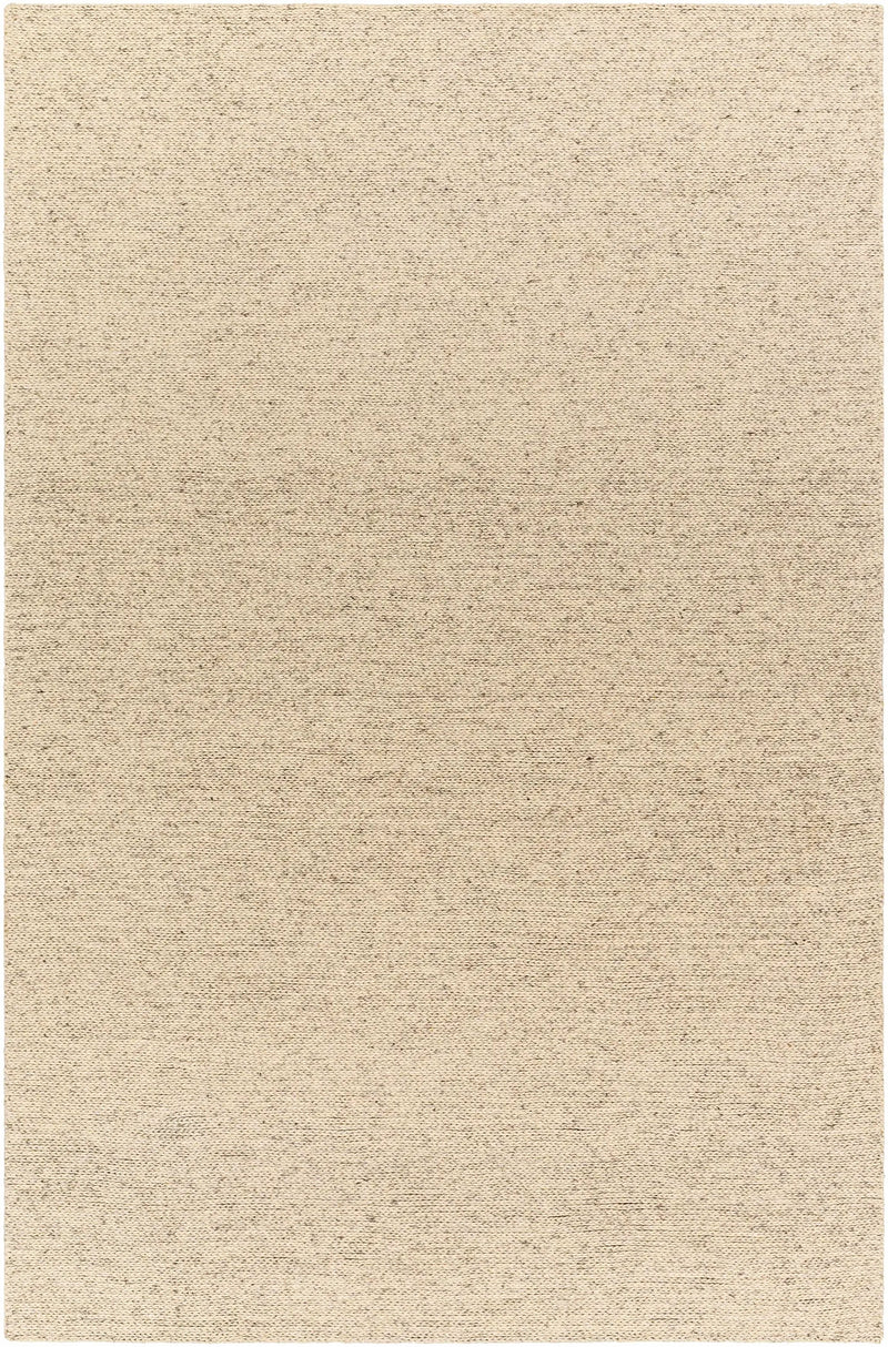 Alyra Beige Solid Area Rug - Clearance by Boutique Rugs