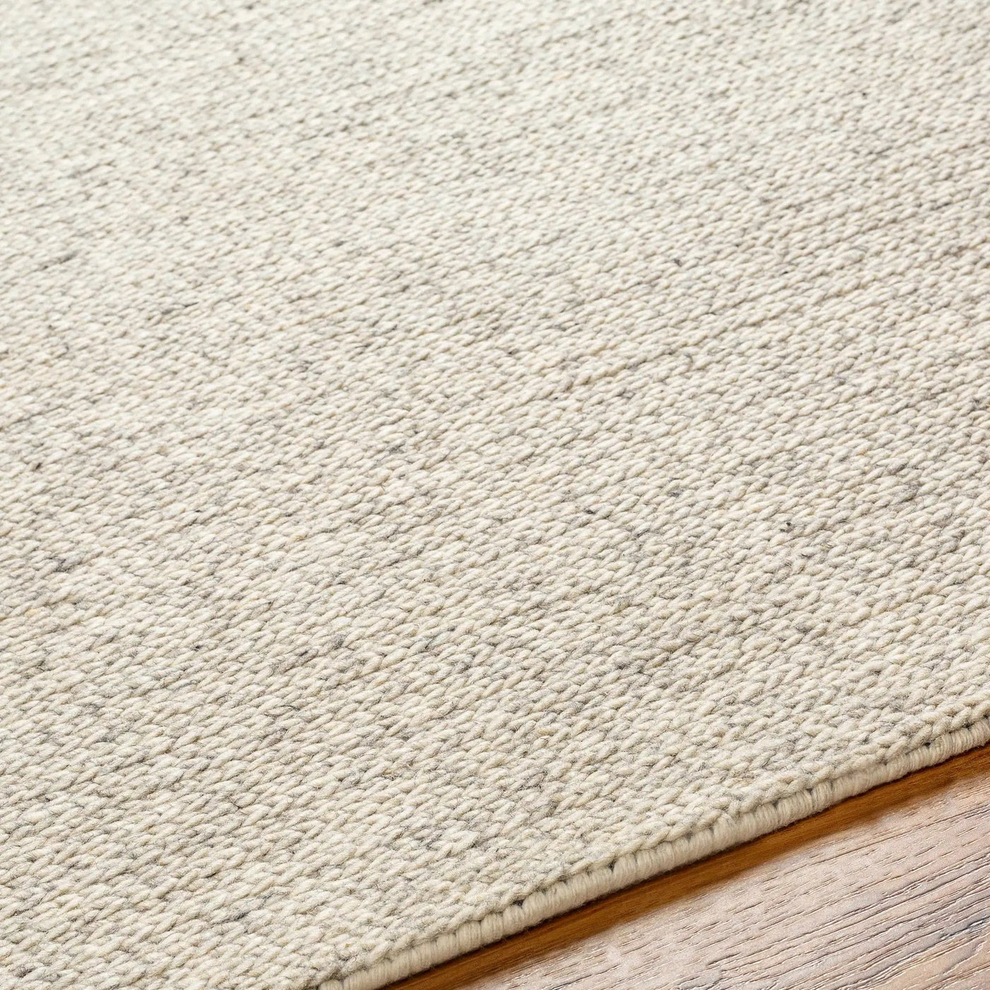 Alyra Beige Solid Area Rug - Clearance by Boutique Rugs