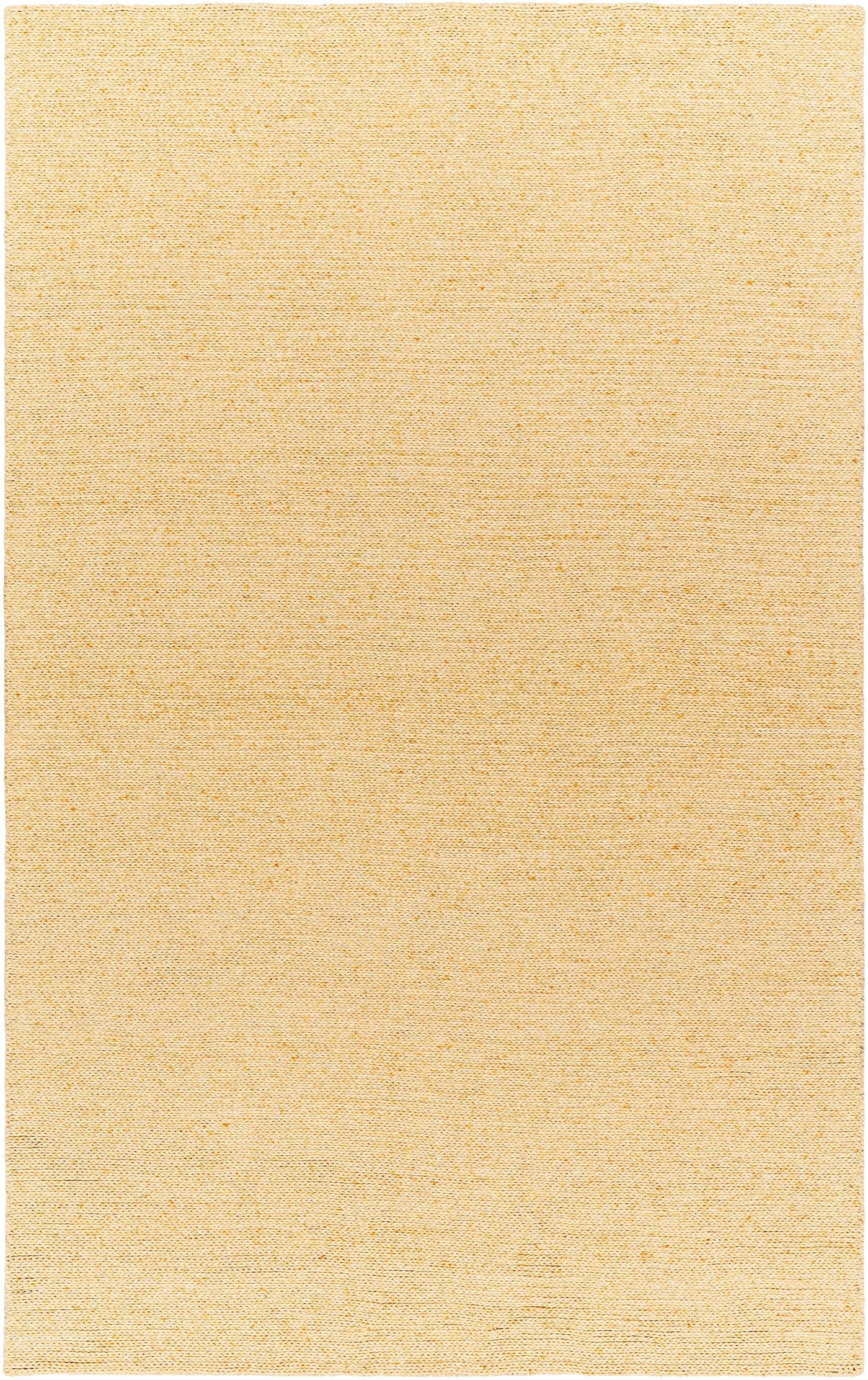 Alyra Yellow Solid Area Rug - Clearance by Boutique Rugs
