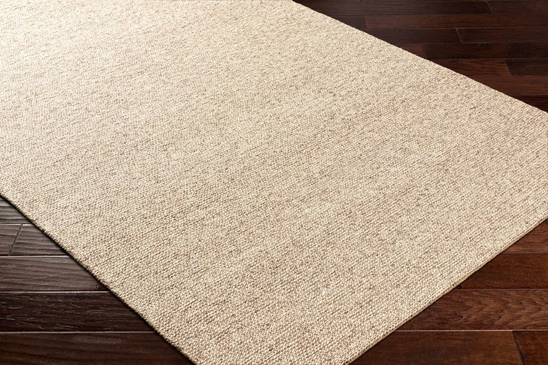 Alyra Tan Solid Area Rug - Clearance by Boutique Rugs