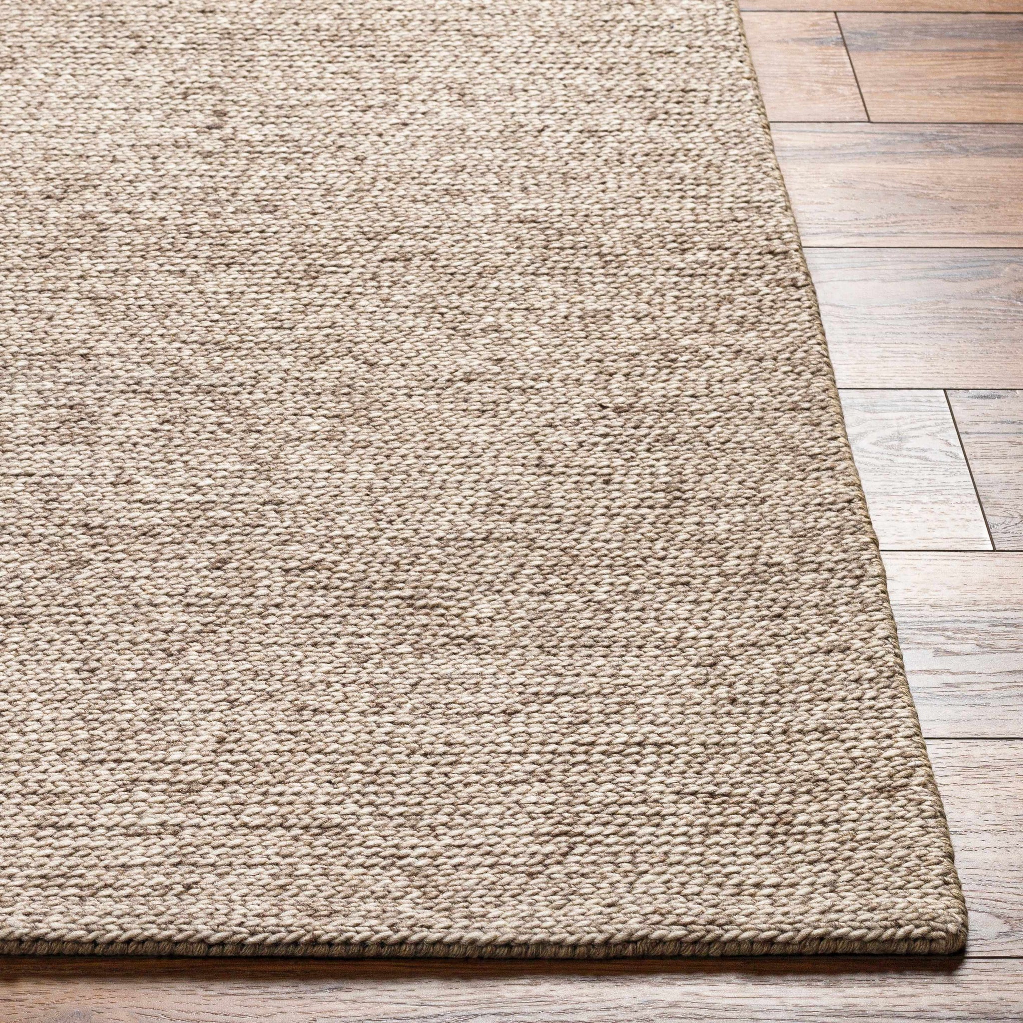 Alyra Tan Solid Area Rug - Clearance by Boutique Rugs