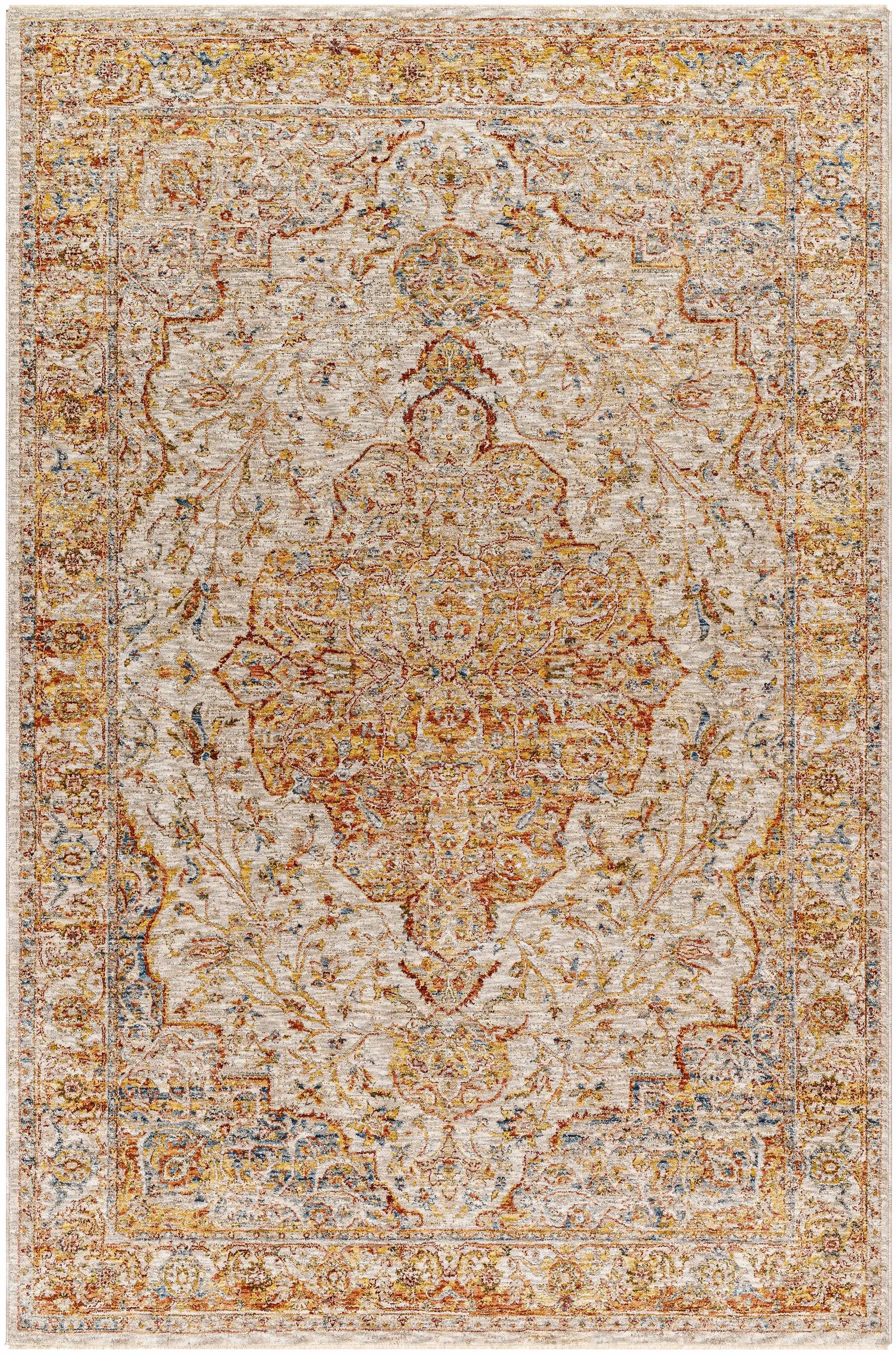 Aman Beige Area Rug - Clearance by Boutique Rugs