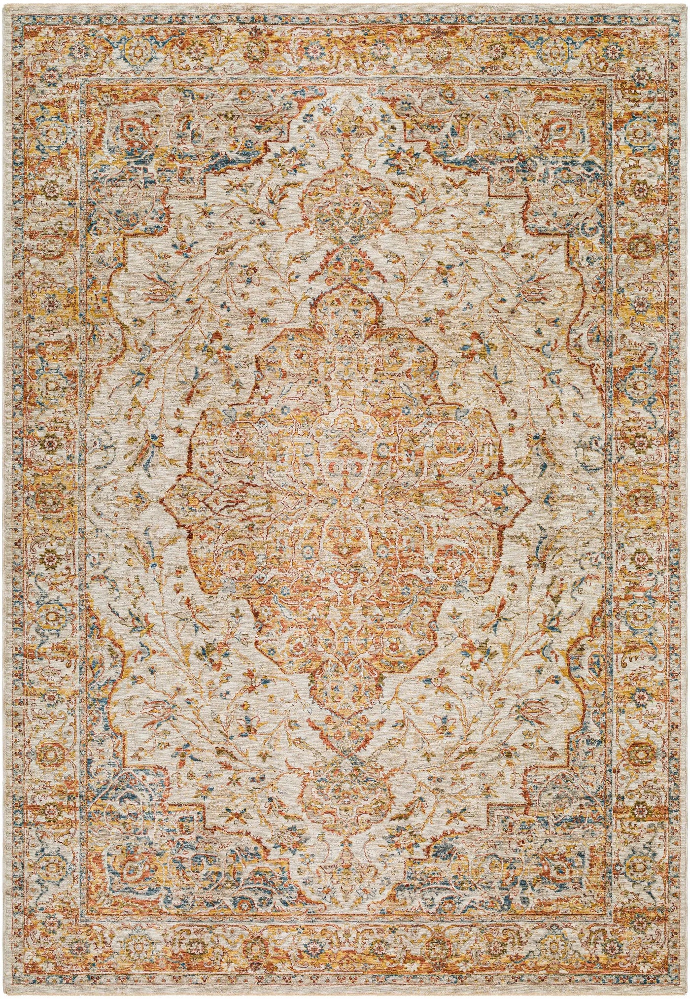 Aman Beige Area Rug - Clearance by Boutique Rugs