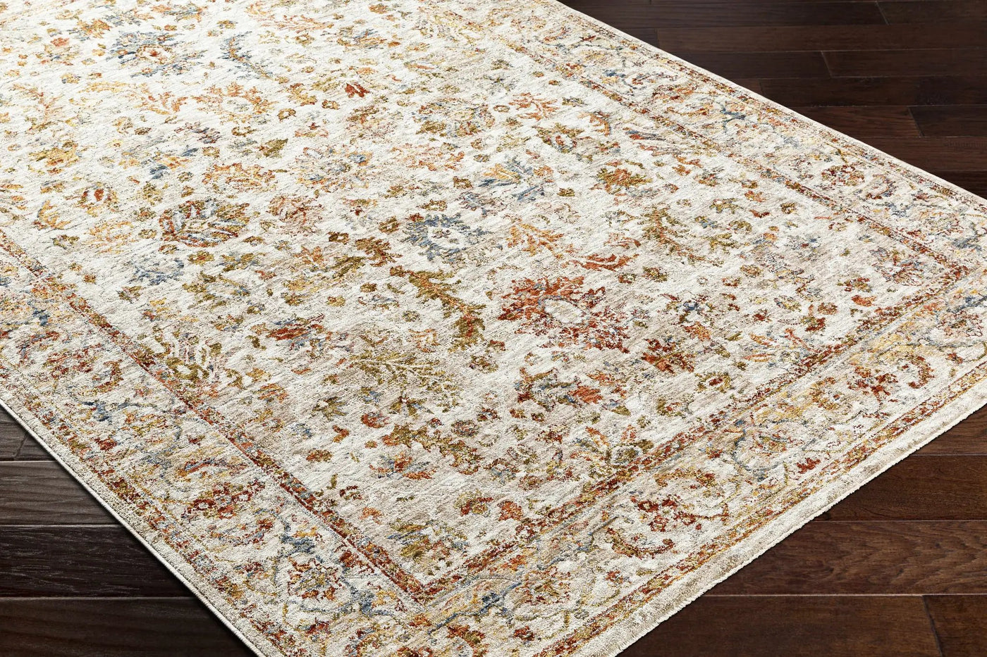 Asabi Tan Textured Rug with Fringes by Boutique Rugs