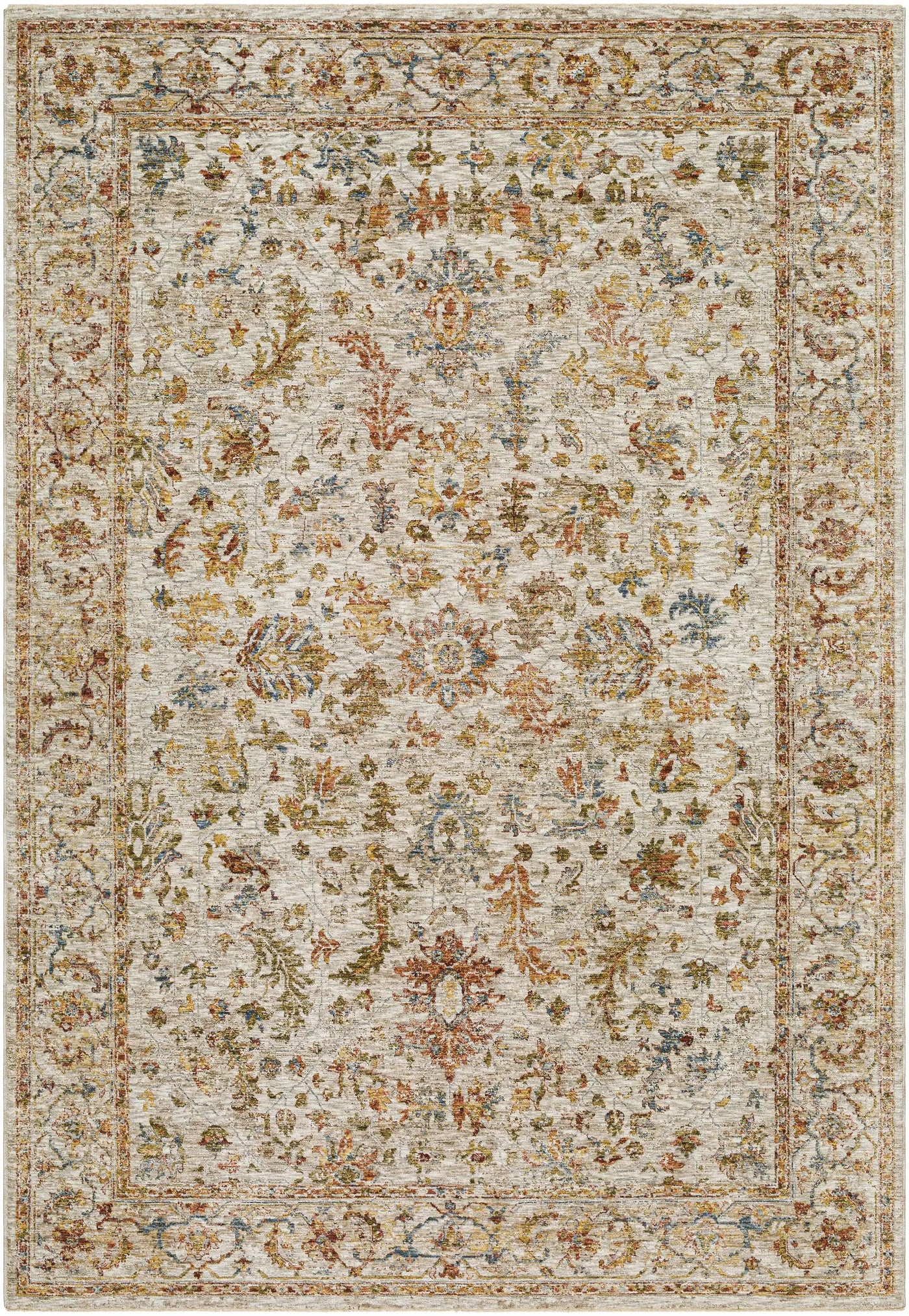 Asabi Tan Textured Rug with Fringes by Boutique Rugs