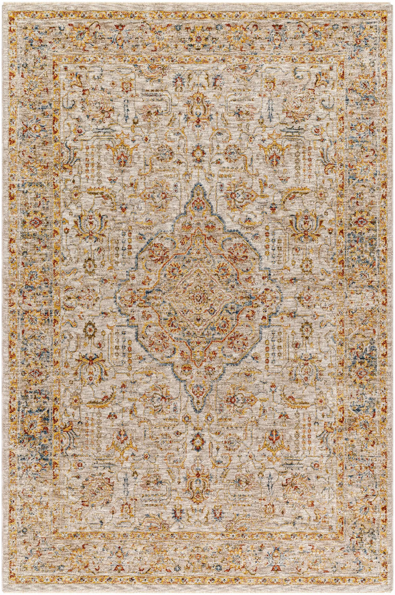 Canan Textured Rug with Fringes by Boutique Rugs