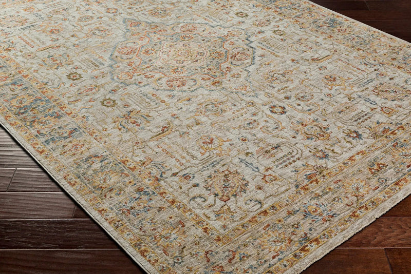 Canan Textured Rug with Fringes by Boutique Rugs
