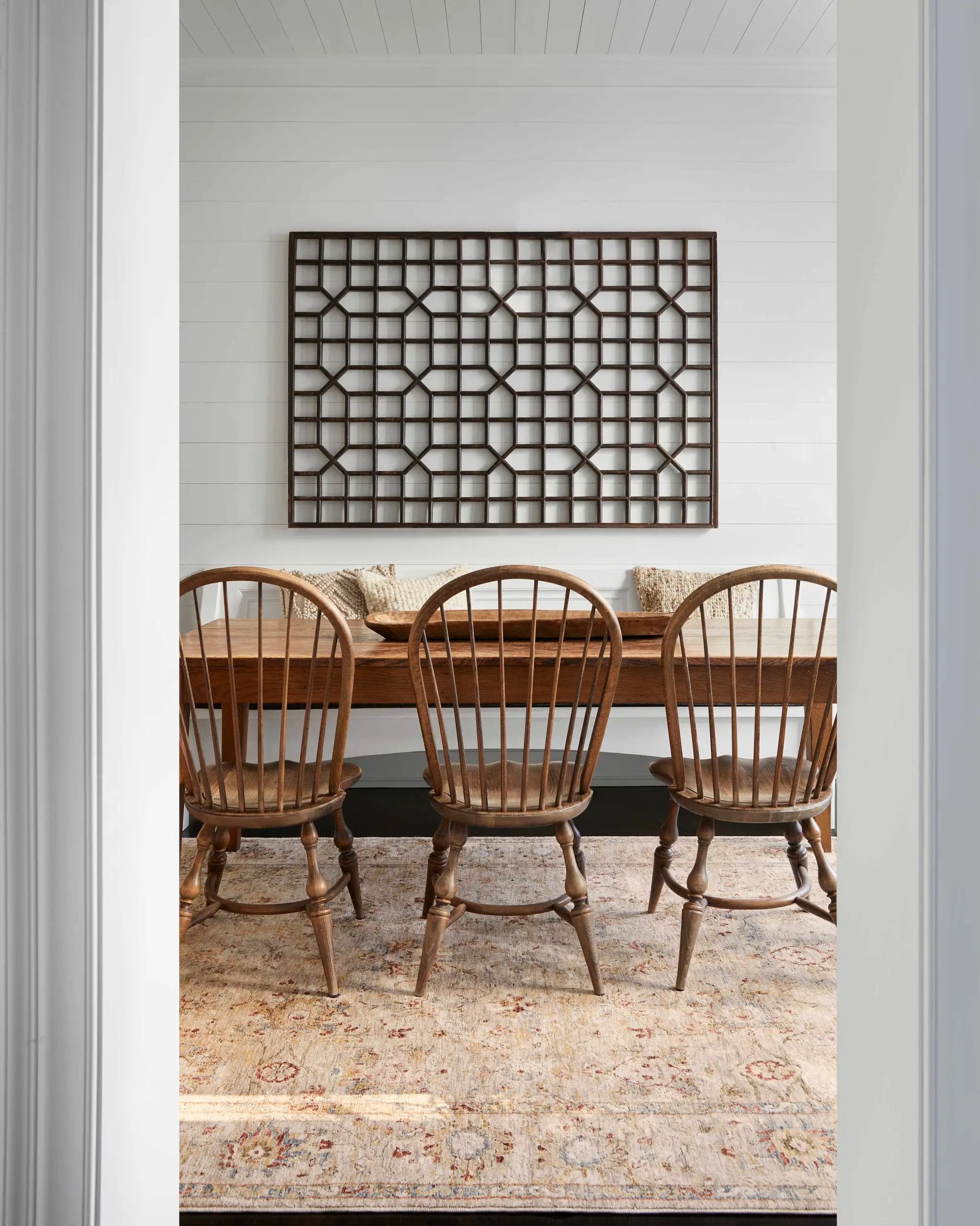 Duong Beige Textured Rug with Fringes by Boutique Rugs