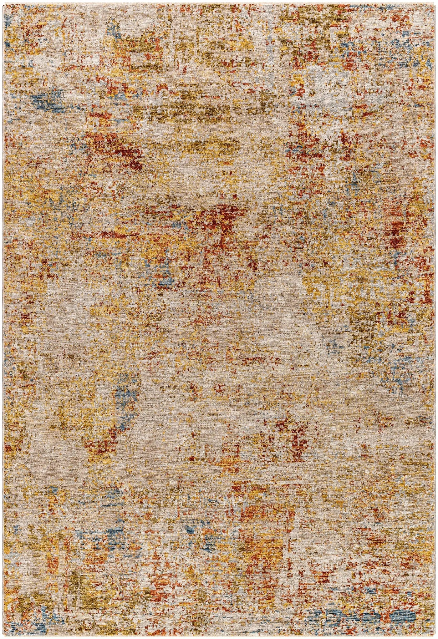 Eula Textured Rug with Fringes by Boutique Rugs