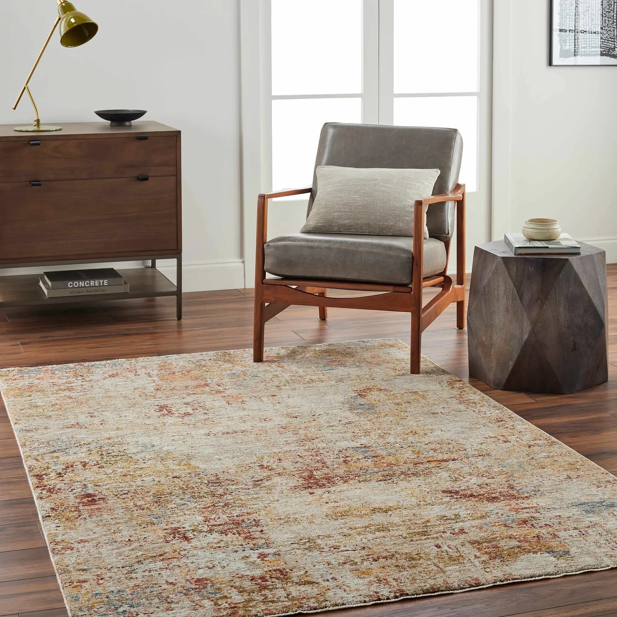 Eula Textured Rug with Fringes by Boutique Rugs