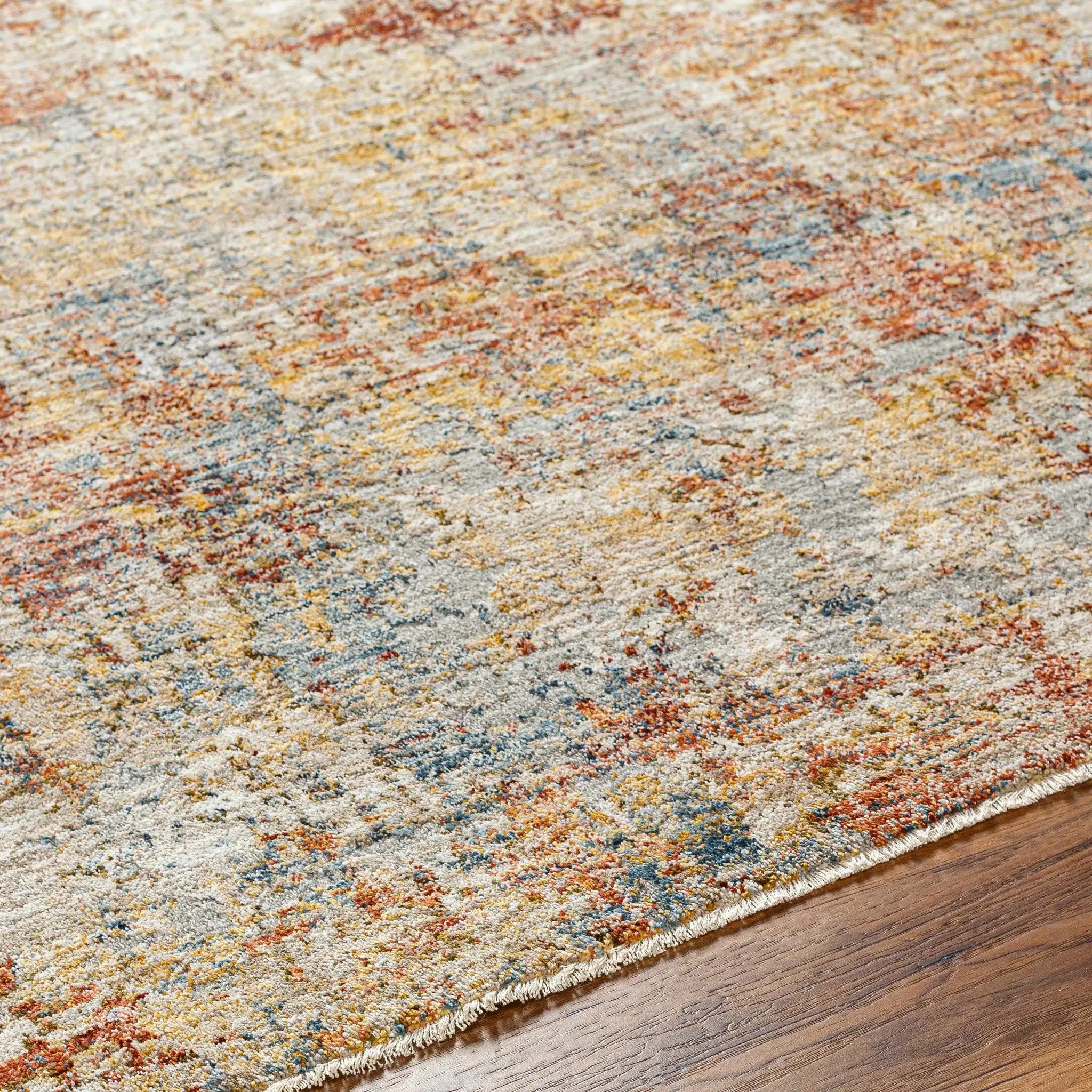 Garo Textured Rug with Fringes by Boutique Rugs