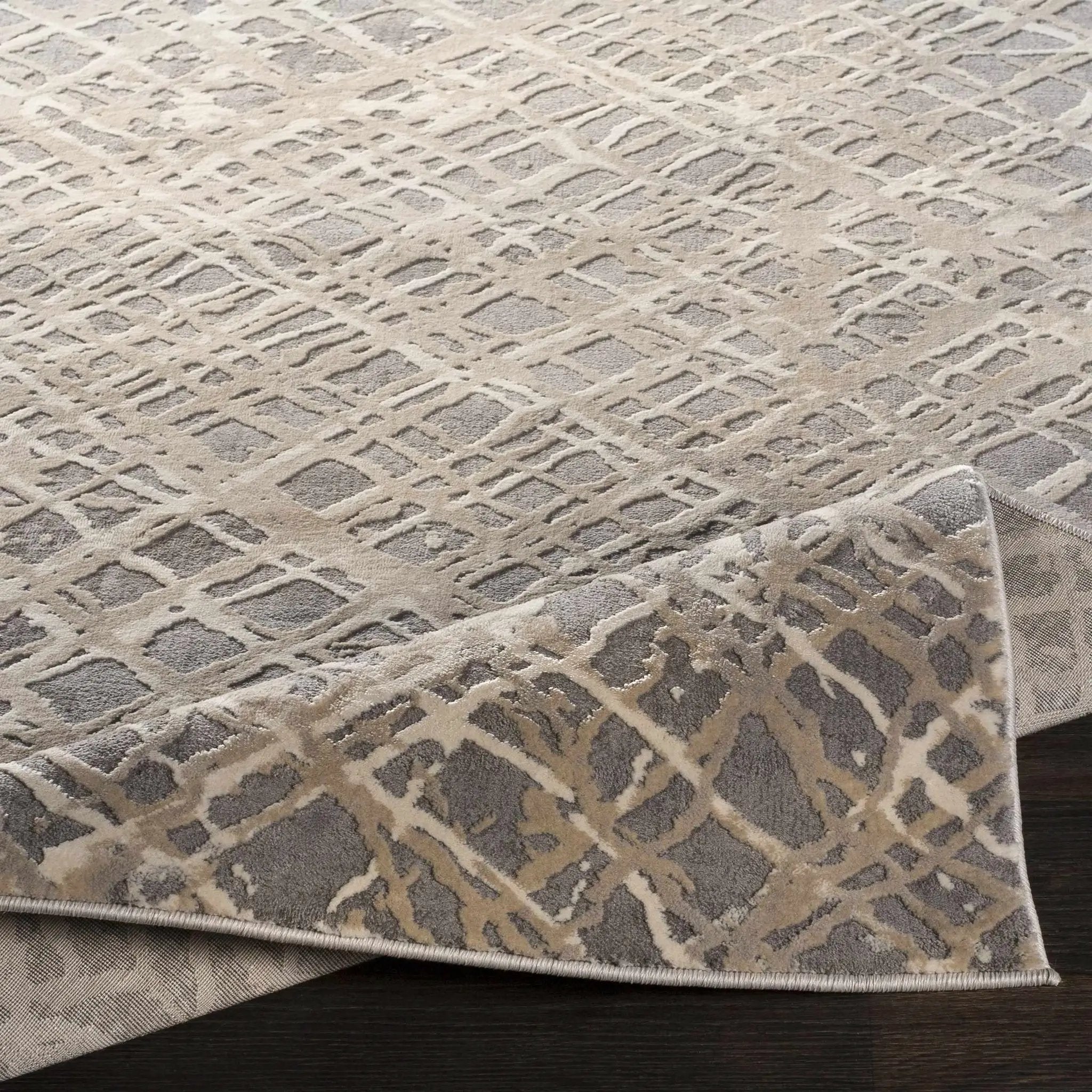 Smock Modern Trellis Web Rug - Clearance by Boutique Rugs