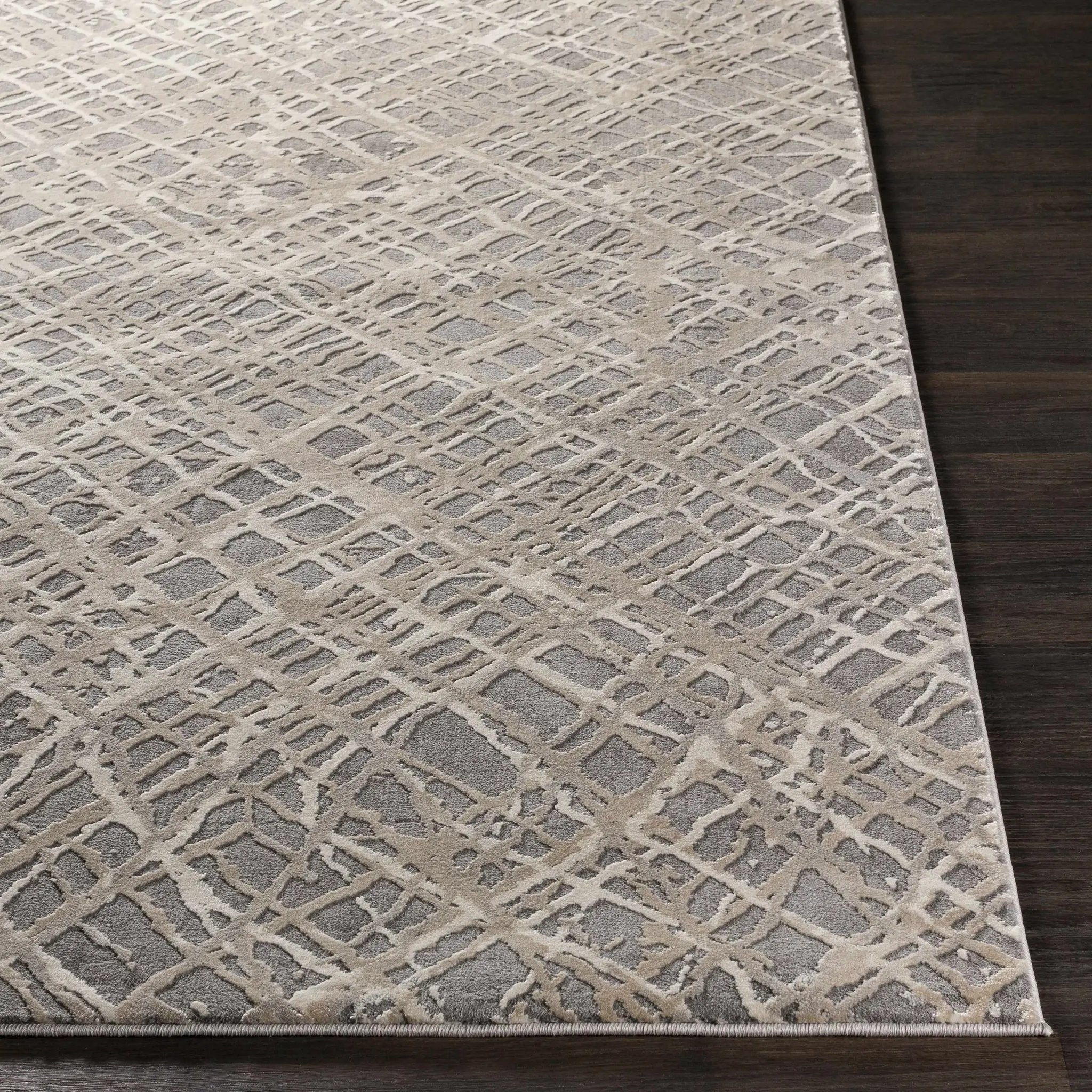Smock Modern Trellis Web Rug - Clearance by Boutique Rugs