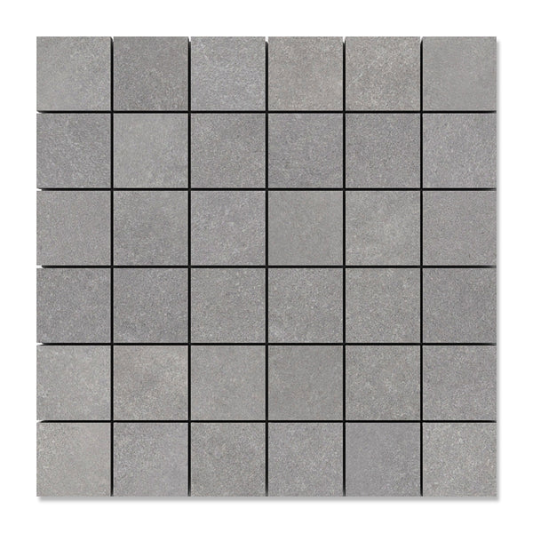 Smoke Gray 2x2 Porcelain Mosaics 12x12