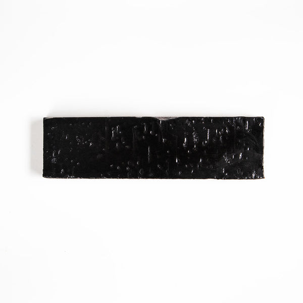 Smoked Charcoal Rustic Ceramic Tiles 2 3/4x9 3/4